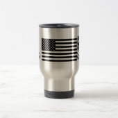 Tasse de café de DRAPEAU de POWMIA Etats-Unis (Centre)