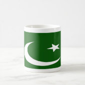 Tasse de café de drapeau du Pakistan (Centre)