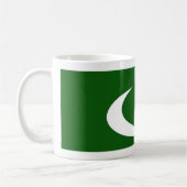 Tasse de café de drapeau du Pakistan (Gauche)