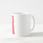 Tasse de café de drapeau du Portugal (Devant droit)