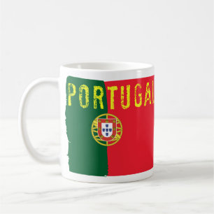 Tasse de café de drapeau du Portugal