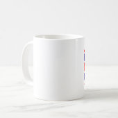 Tasse de café de drapeau du Royaume-Uni (Devant gauche)
