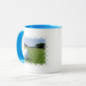 Tasse de café de fairway de golf (Devant gauche)