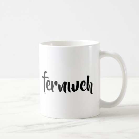tasse de café de fernweh (Droite)