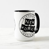 Tasse de café de festival de travaux récents de (Devant droit)