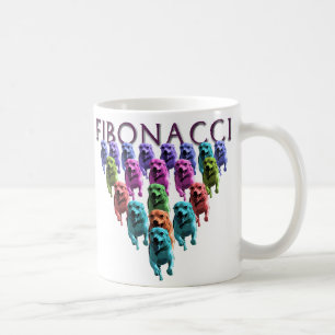 Tasse de café de Fibonacci Jack Russell