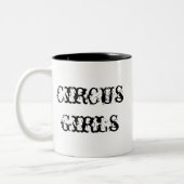 Tasse de café de fille de cirque (Gauche)