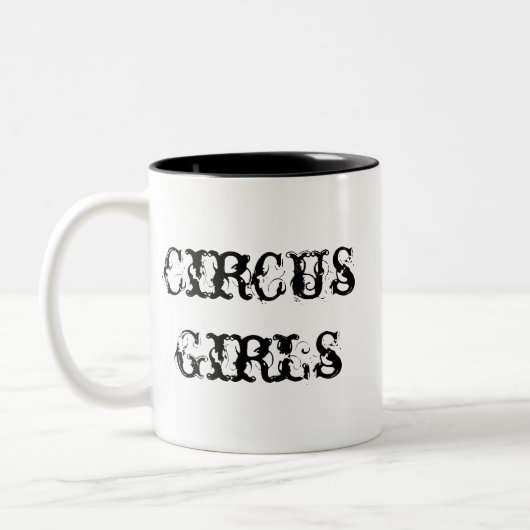 Tasse de café de fille de cirque (Gauche)