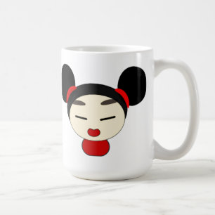 Tasse de café de fille de la Chine