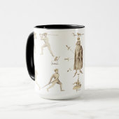 Tasse de café de Fiore dei Liberi (Devant gauche)