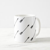 Tasse de café de flèche (Devant droit)