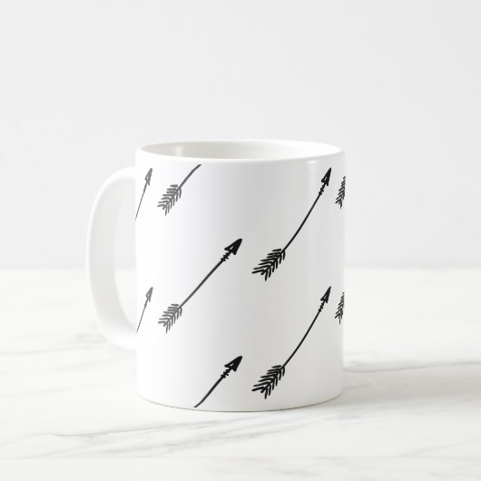 Tasse de café de flèche (Devant gauche)