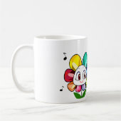 Tasse de café de fleur de bijou (Gauche)