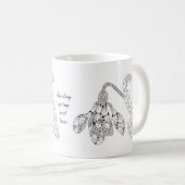 Tasse de café de fleur de Listakora - (Devant droit)