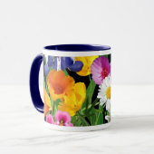 Tasse de café de fleurs sauvages (Devant gauche)