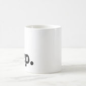 Tasse de café de fluage (Centre)