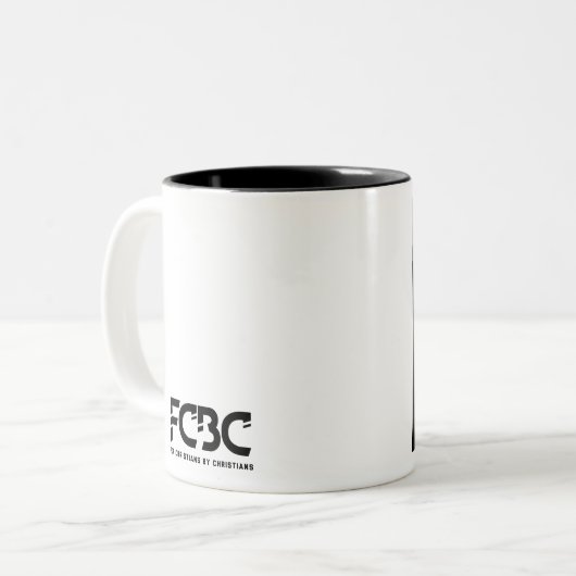 Tasse de café de foi et de gloire (Devant gauche)