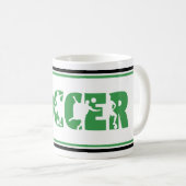 Tasse de café de football (Devant droit)