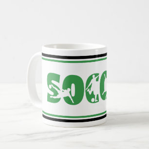 Tasse de café de football