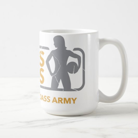 Tasse de café de forme physique de Badass (Droite)
