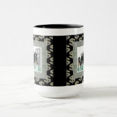 Tasse de café de fortunes de foule d'argent (Centre)