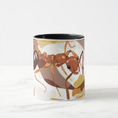 Tasse de café de fourmi (Megalomyrmex) (Centre)