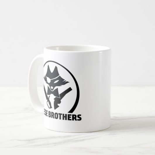 Tasse de café de Fox de l'espace (Devant gauche)