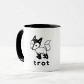 Tasse de café de fox-trot (Devant gauche)