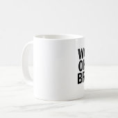 Tasse de café de frère d'Okayest du monde (Devant gauche)