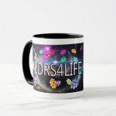 Tasse de café de FridayNightFree4All #BDRS4Life (Devant gauche)