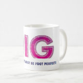 Tasse de café de gabarit (Devant droit)