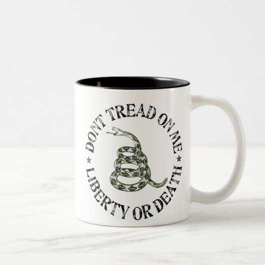 Tasse de café de Gadsden (Droit)