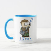 tasse de café de garçon d'iGeek (Gauche)