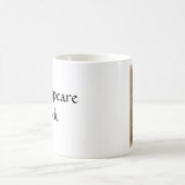 Tasse de café de geek de Shakespeare (Centre)