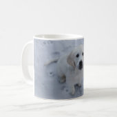 Tasse de café de golden retriever (Devant gauche)