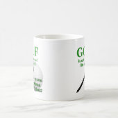 Tasse de café de golf (Centre)