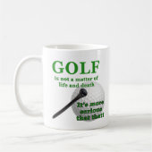 Tasse de café de golf (Gauche)