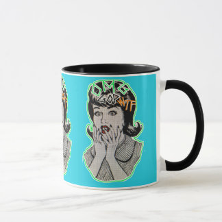 Tasse de café de GOP WTF d'OMG