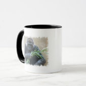 Tasse de café de gorille de Silverback (Devant gauche)