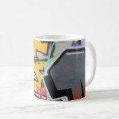 Tasse de café de graffitis (Devant droit)