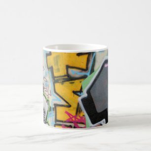 Tasse de café de graffitis