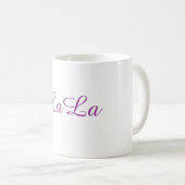 Tasse de café de grand-mère de "LaLa" (Devant droit)