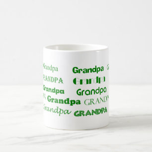 Tasse de café de grand-papa (vert)