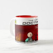 Tasse de café de "grand Satan" d'homme de doctrine (Devant gauche)