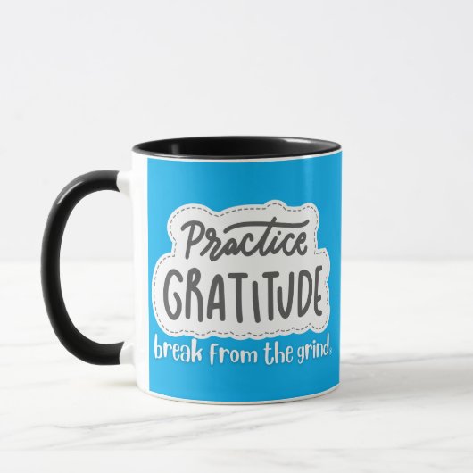 Tasse de café de gratitude (Gauche)