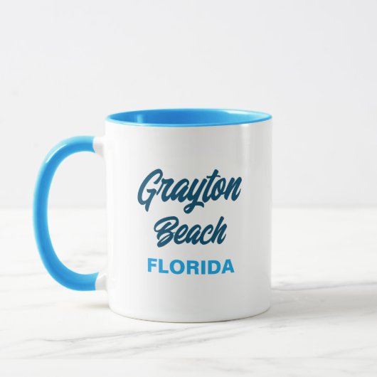 Tasse de café de Grayton Beach Floride (Gauche)