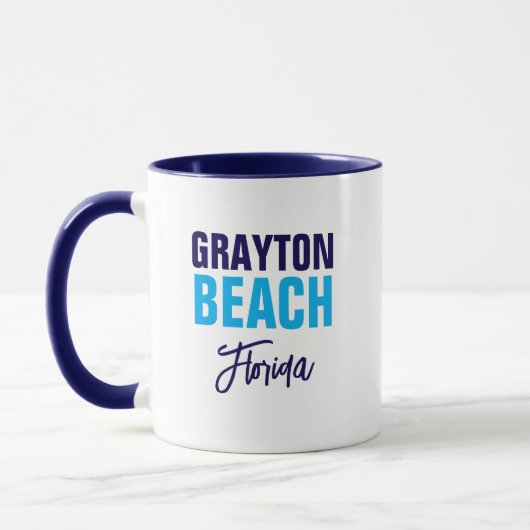 Tasse de café de Grayton Beach Floride (Gauche)