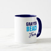 Tasse de café de Grayton Beach Floride (Devant droit)