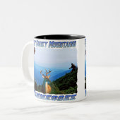 Tasse de café de Great Smoky Mountains Tennessee (Devant gauche)