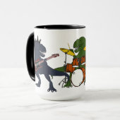 Tasse de café de groupe de rock de T-Rex (Devant gauche)